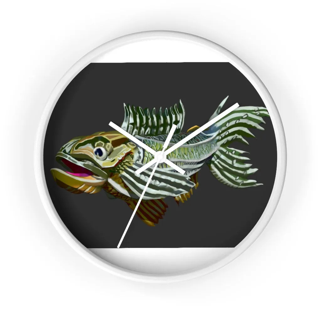 Colorful Fish Wall clock