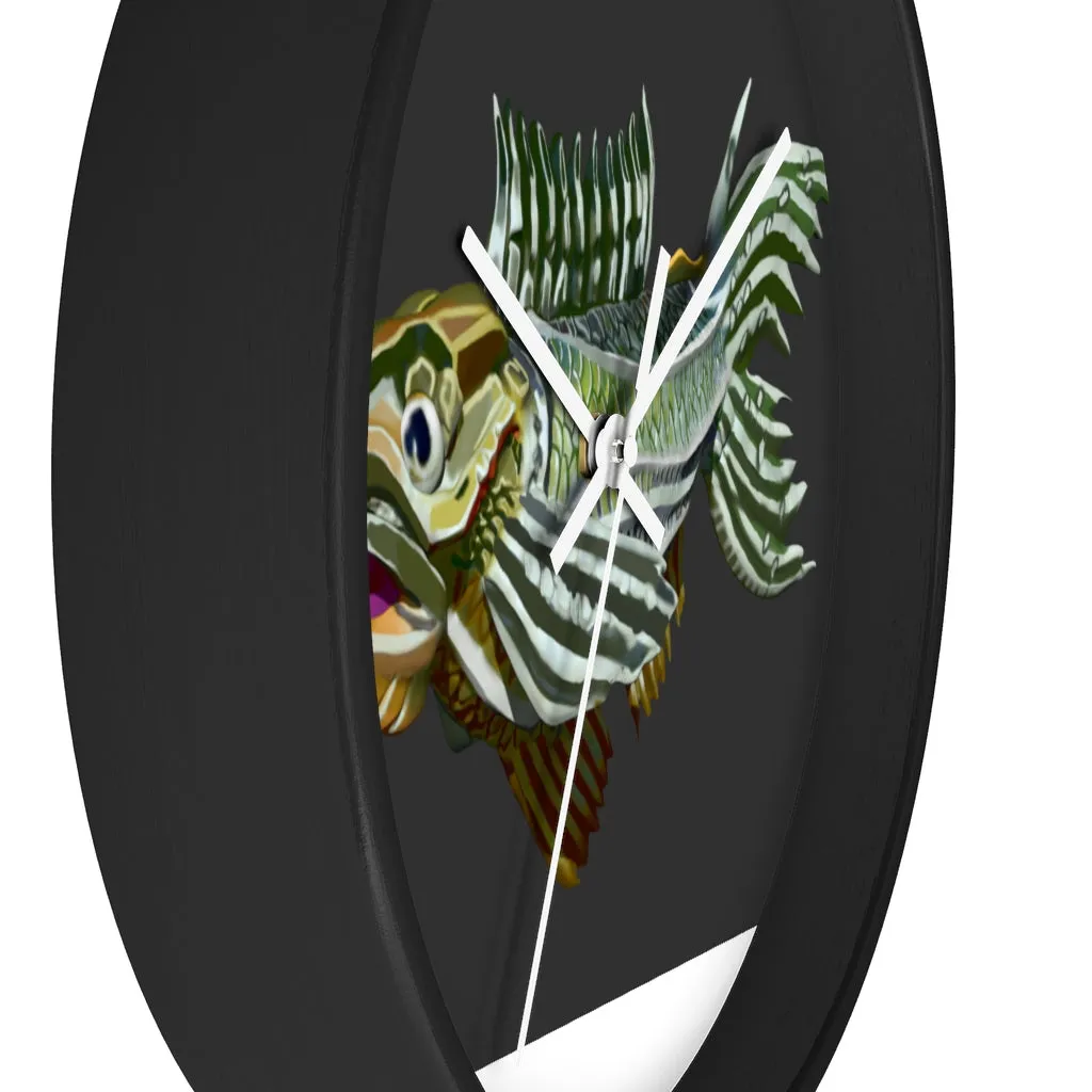 Colorful Fish Wall clock
