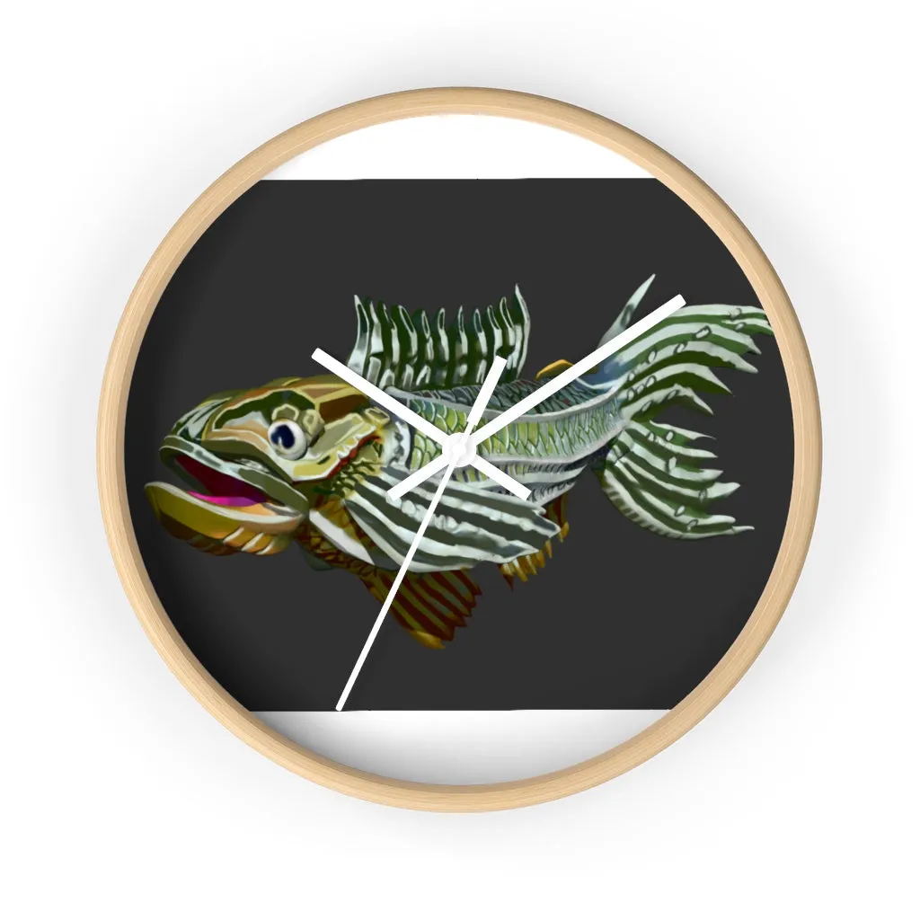 Colorful Fish Wall clock