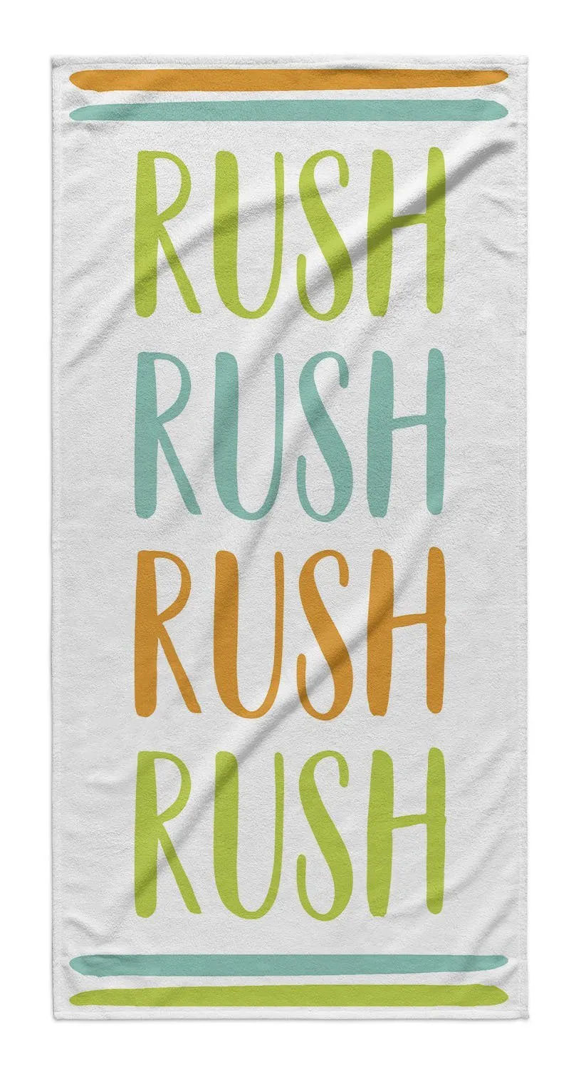 COLORFUL LINE UP PERSONALIZED  PREMIUM TOWEL