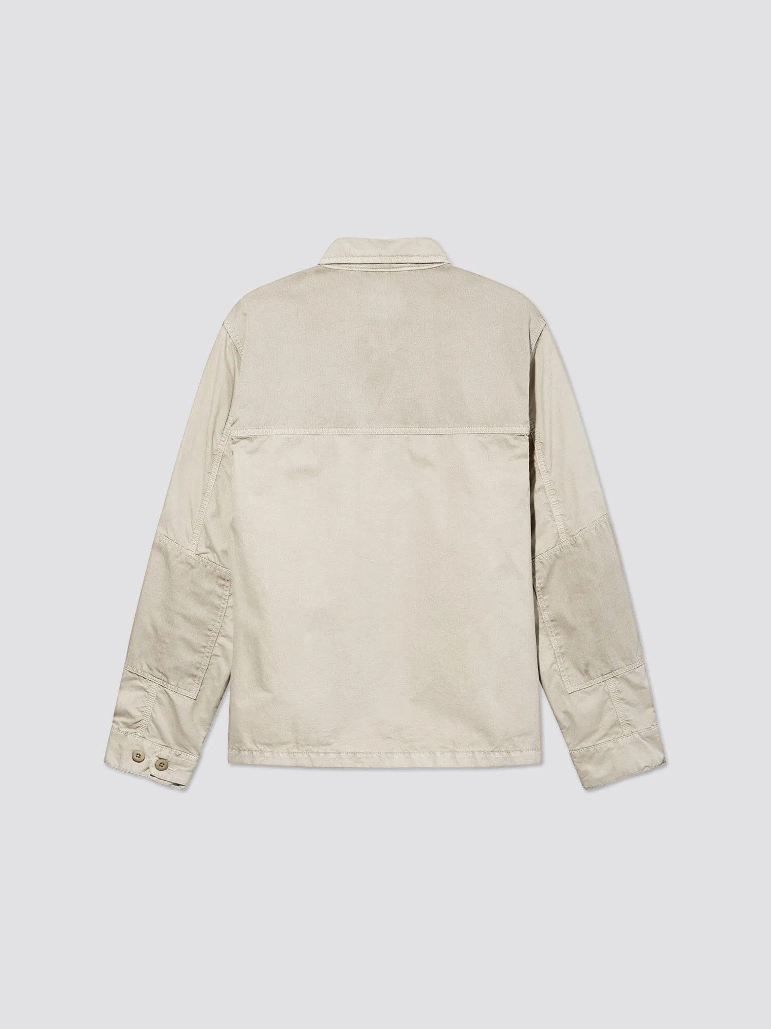 CONTRAST SHIRT JACKET (SEASONAL)