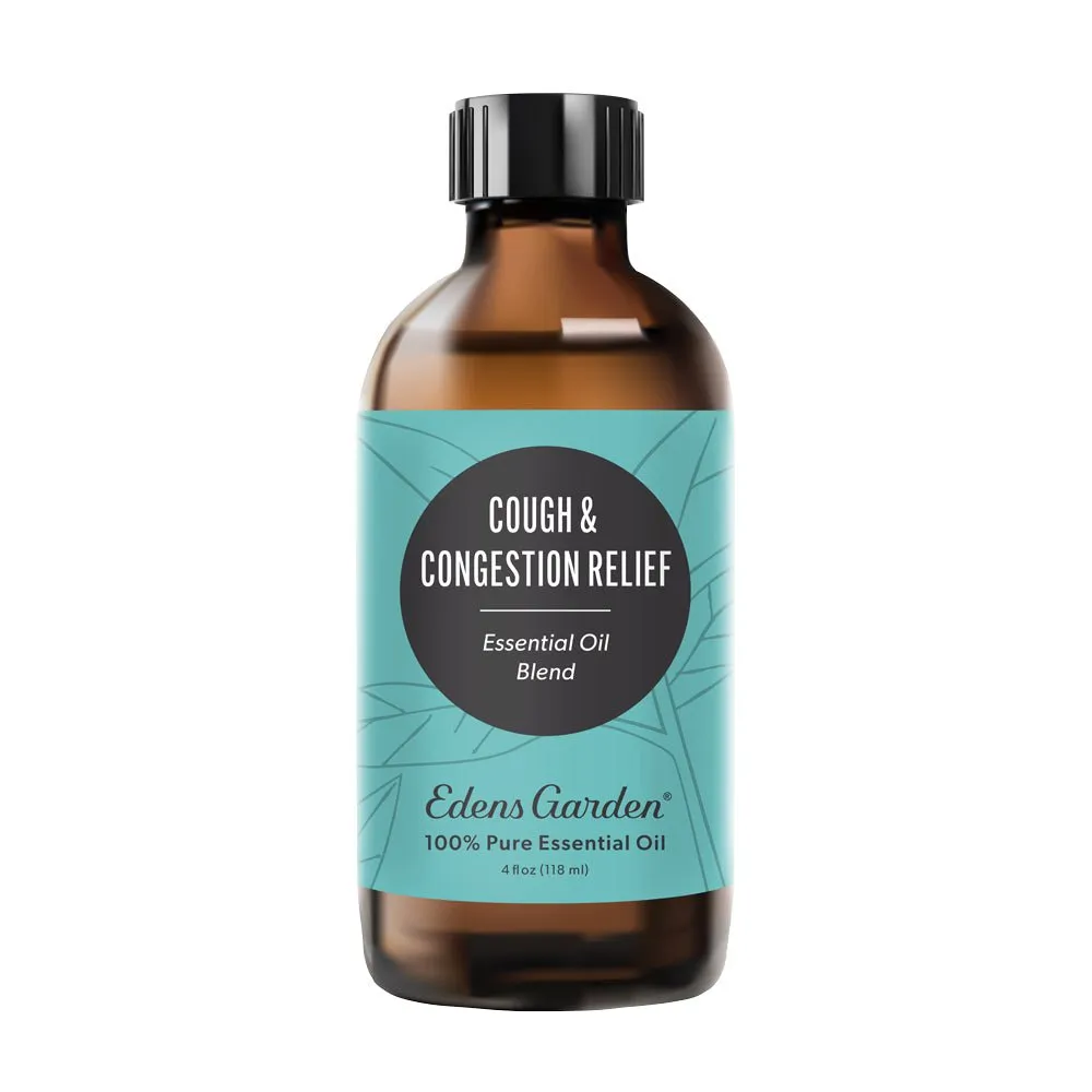 Cough & Congestion Relief Essential Oil Blend- Best To Help Sinus Congestion, Coughing & Headaches
