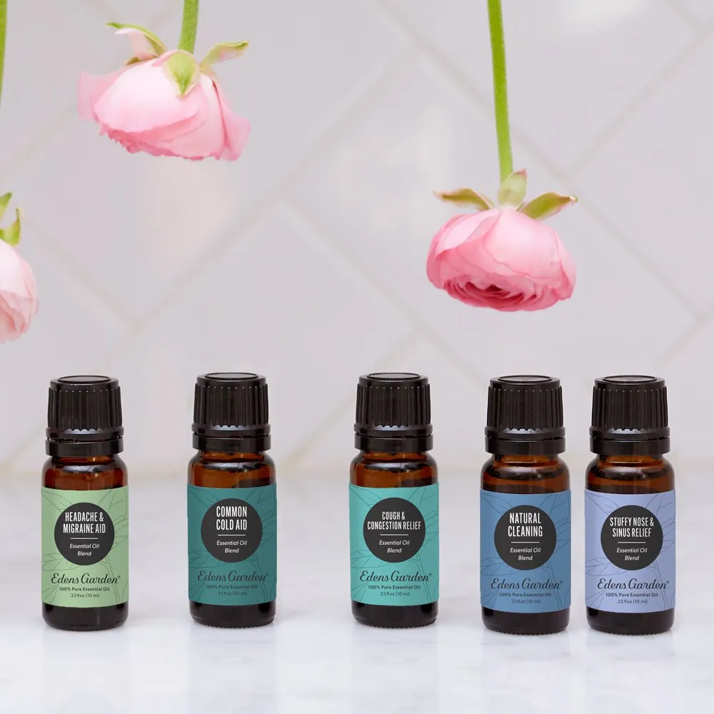 Cough & Congestion Relief Essential Oil Blend- Best To Help Sinus Congestion, Coughing & Headaches