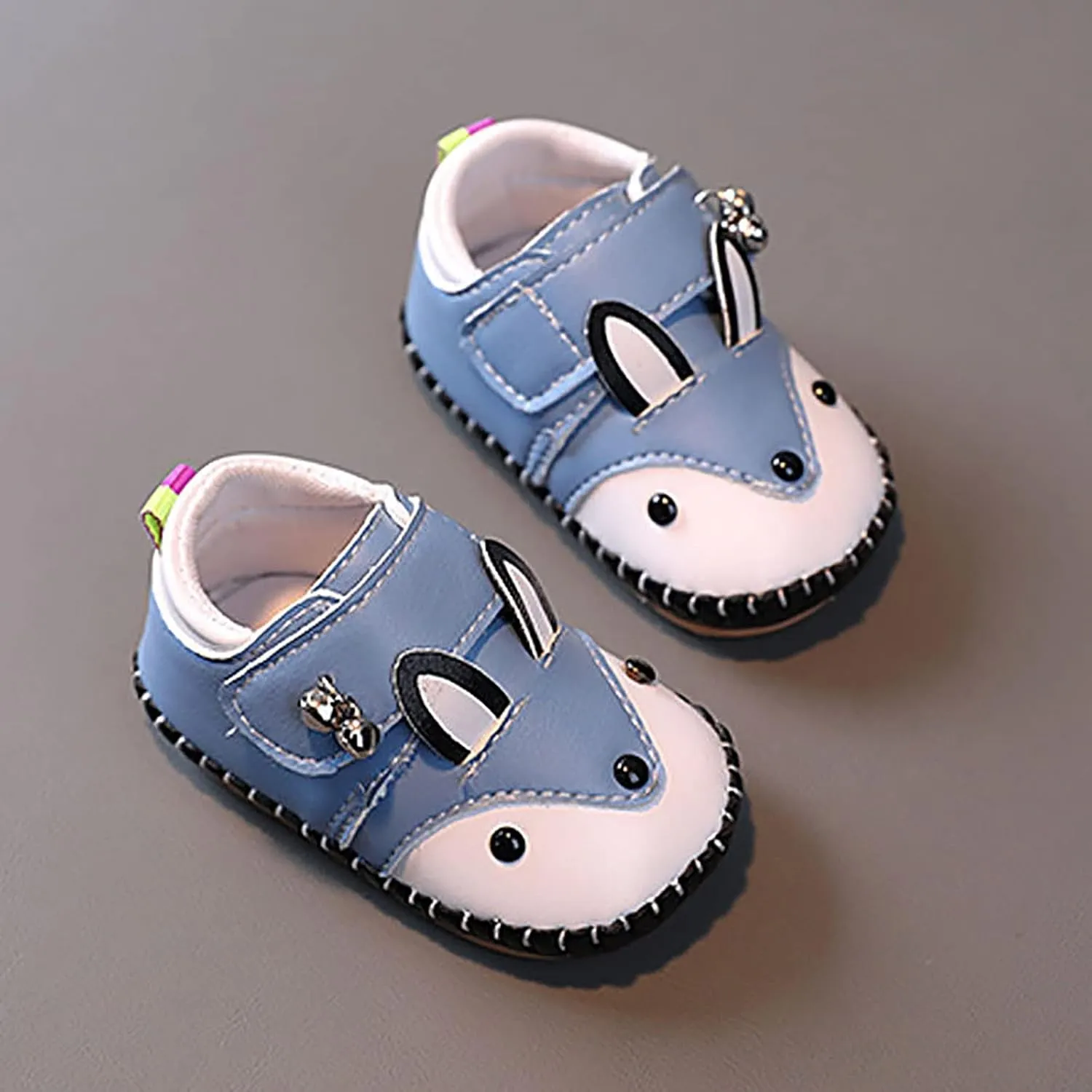Cute ??artoon Prewalkers Shoes for Infant Baby Boys Girls Soft Sole Leather Non Slip Comfortable Sports Footwear
