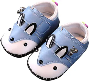 Cute ??artoon Prewalkers Shoes for Infant Baby Boys Girls Soft Sole Leather Non Slip Comfortable Sports Footwear