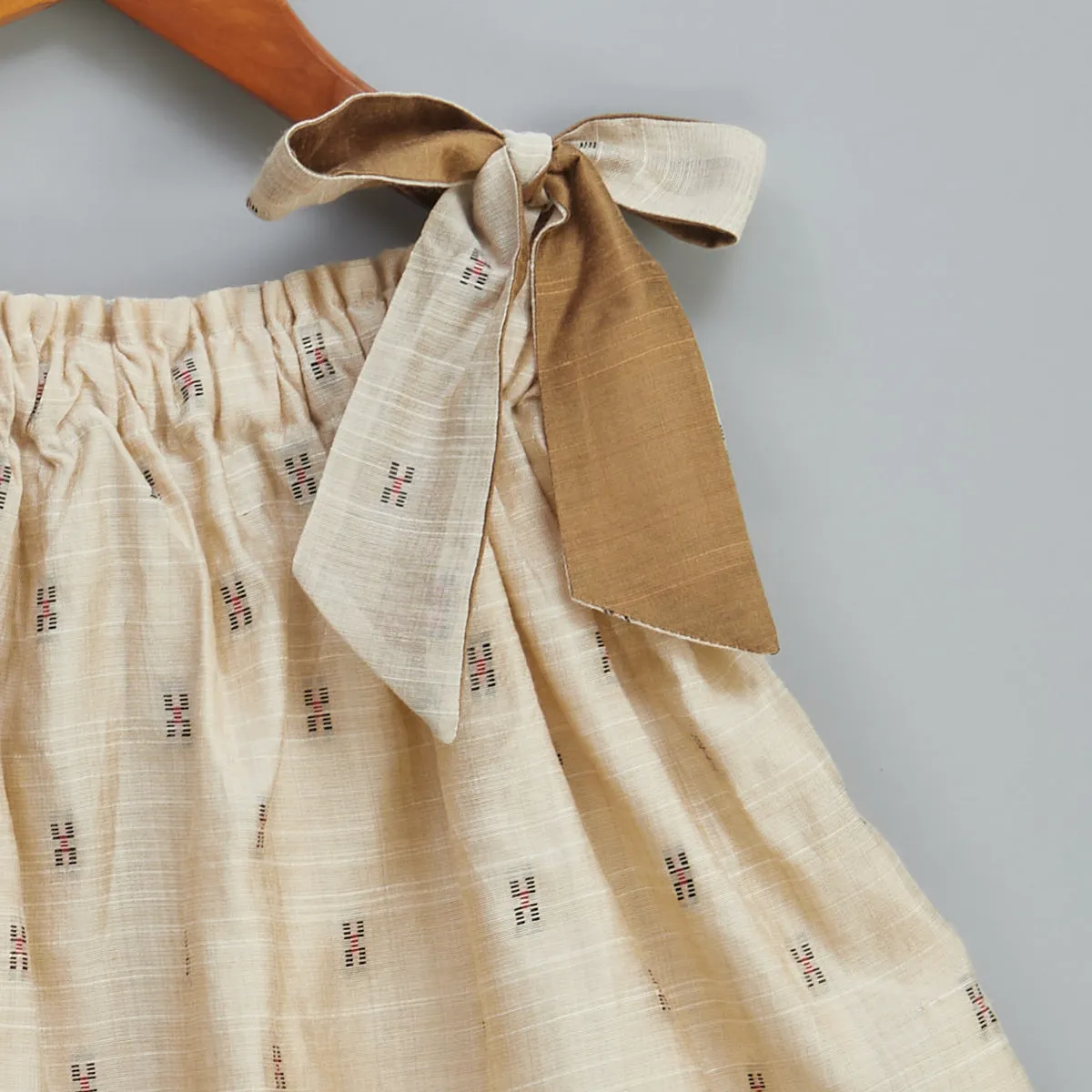 Dainty Dress - Handwoven Silk Cotton, Elegant & Timeless