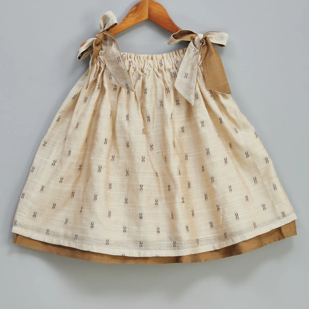 Dainty Dress - Handwoven Silk Cotton, Elegant & Timeless