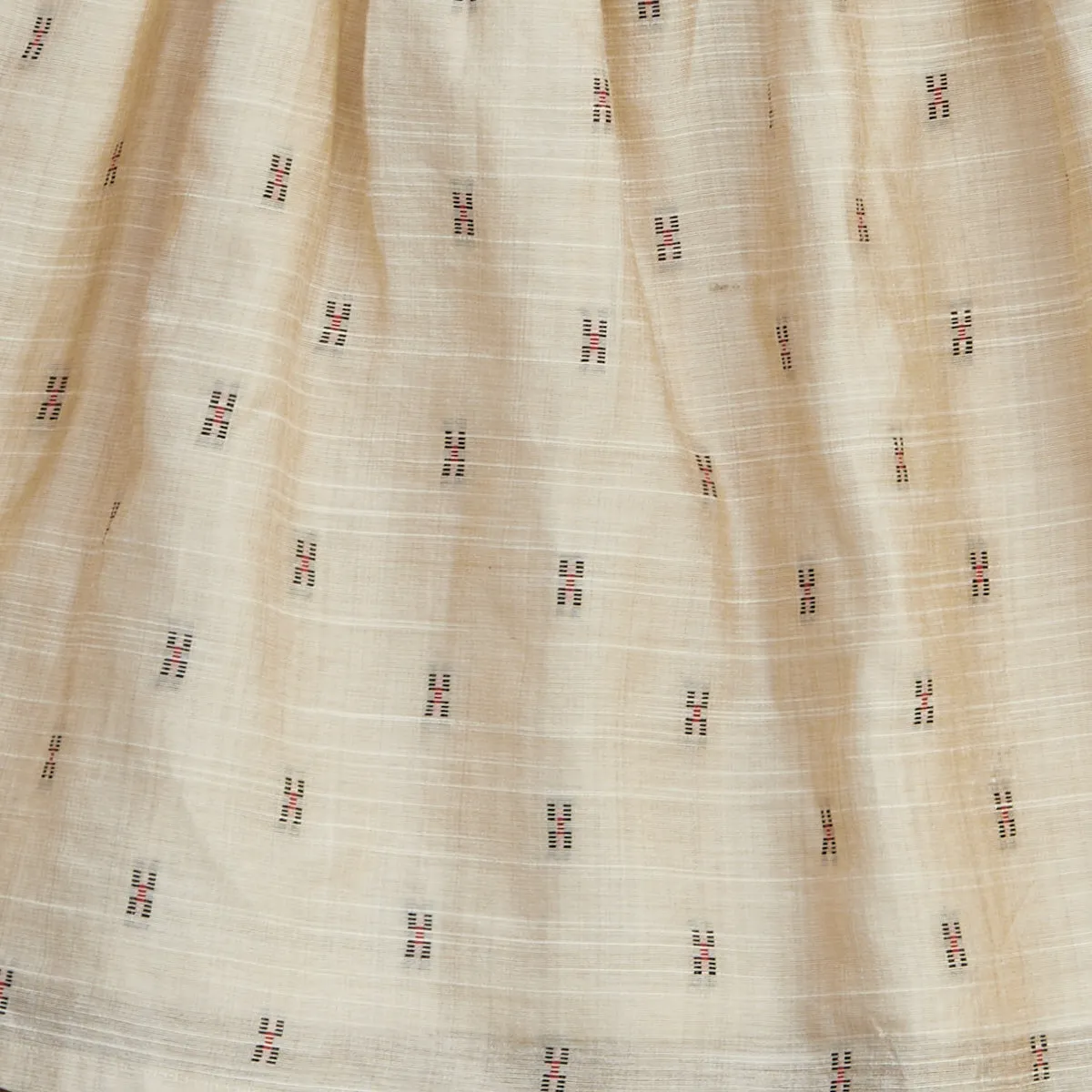 Dainty Dress - Handwoven Silk Cotton, Elegant & Timeless