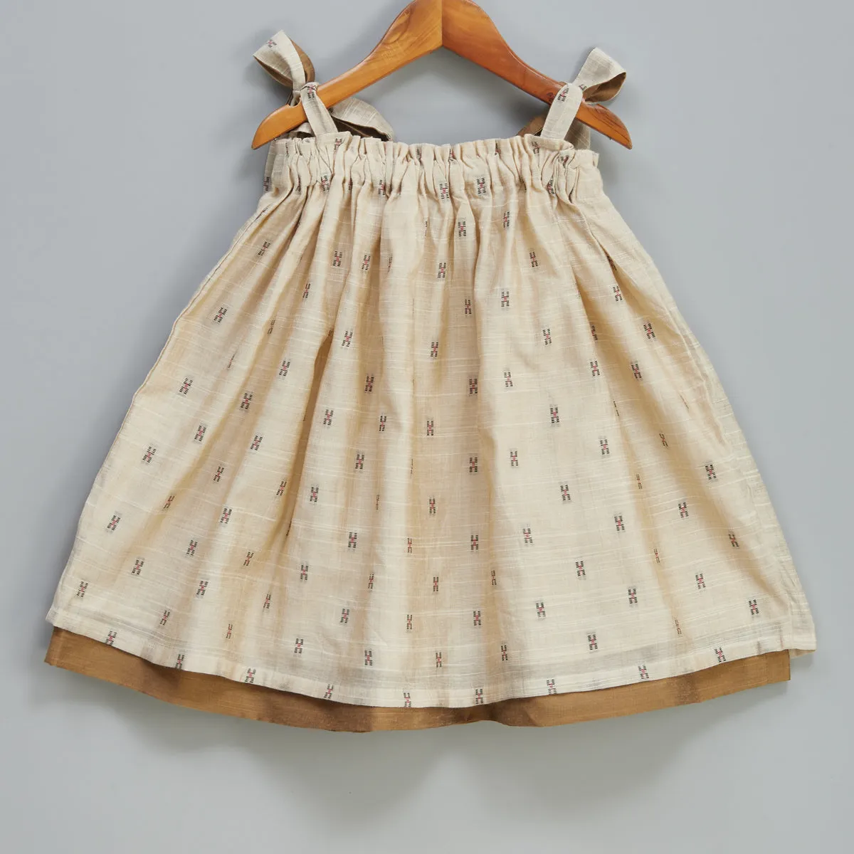 Dainty Dress - Handwoven Silk Cotton, Elegant & Timeless