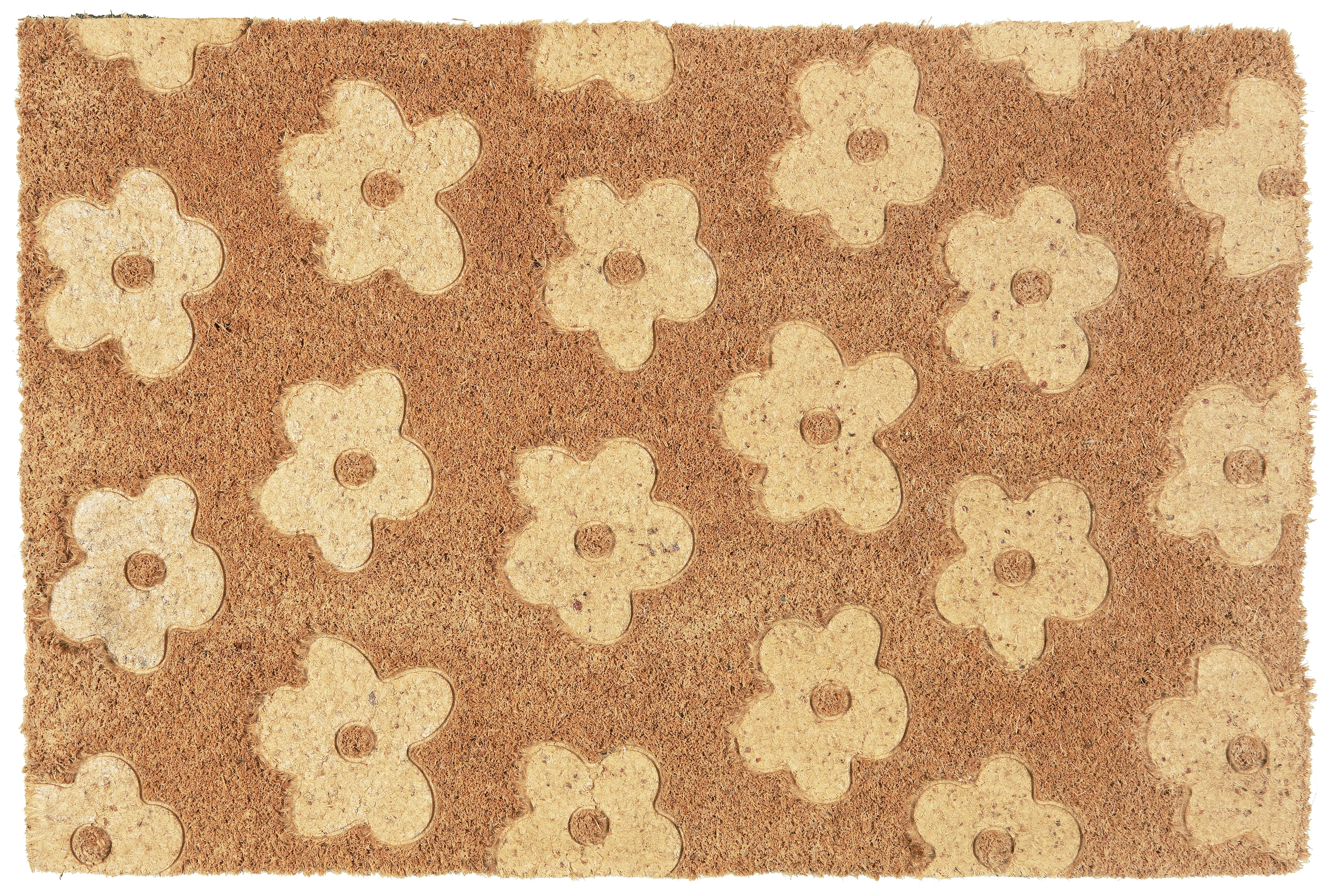 Daisy Embossed Doormat