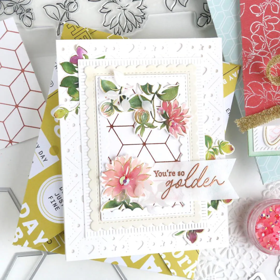 Essentials: Blanket Stitched Rectangle die set