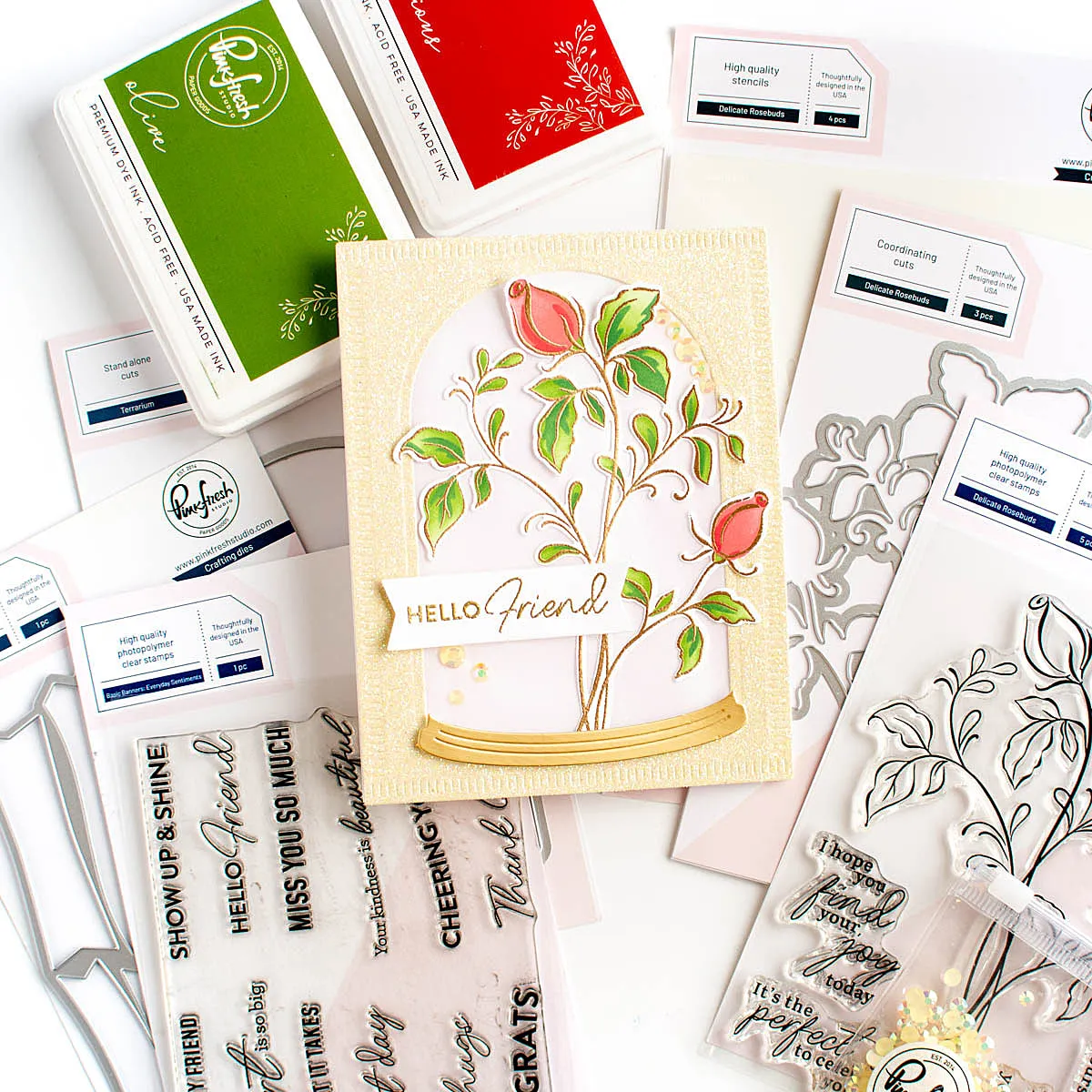 Essentials: Blanket Stitched Rectangle die set