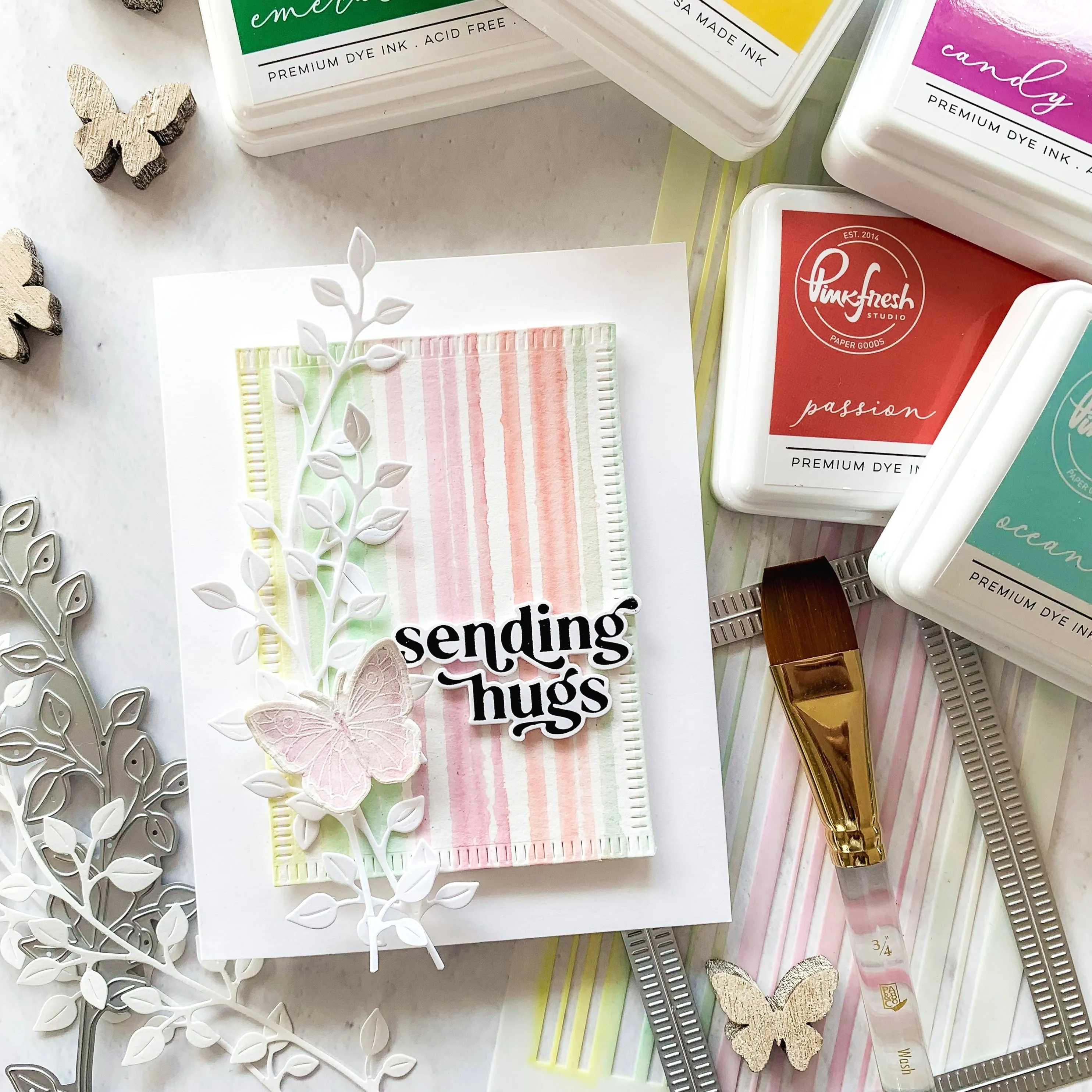 Essentials: Blanket Stitched Rectangle die set