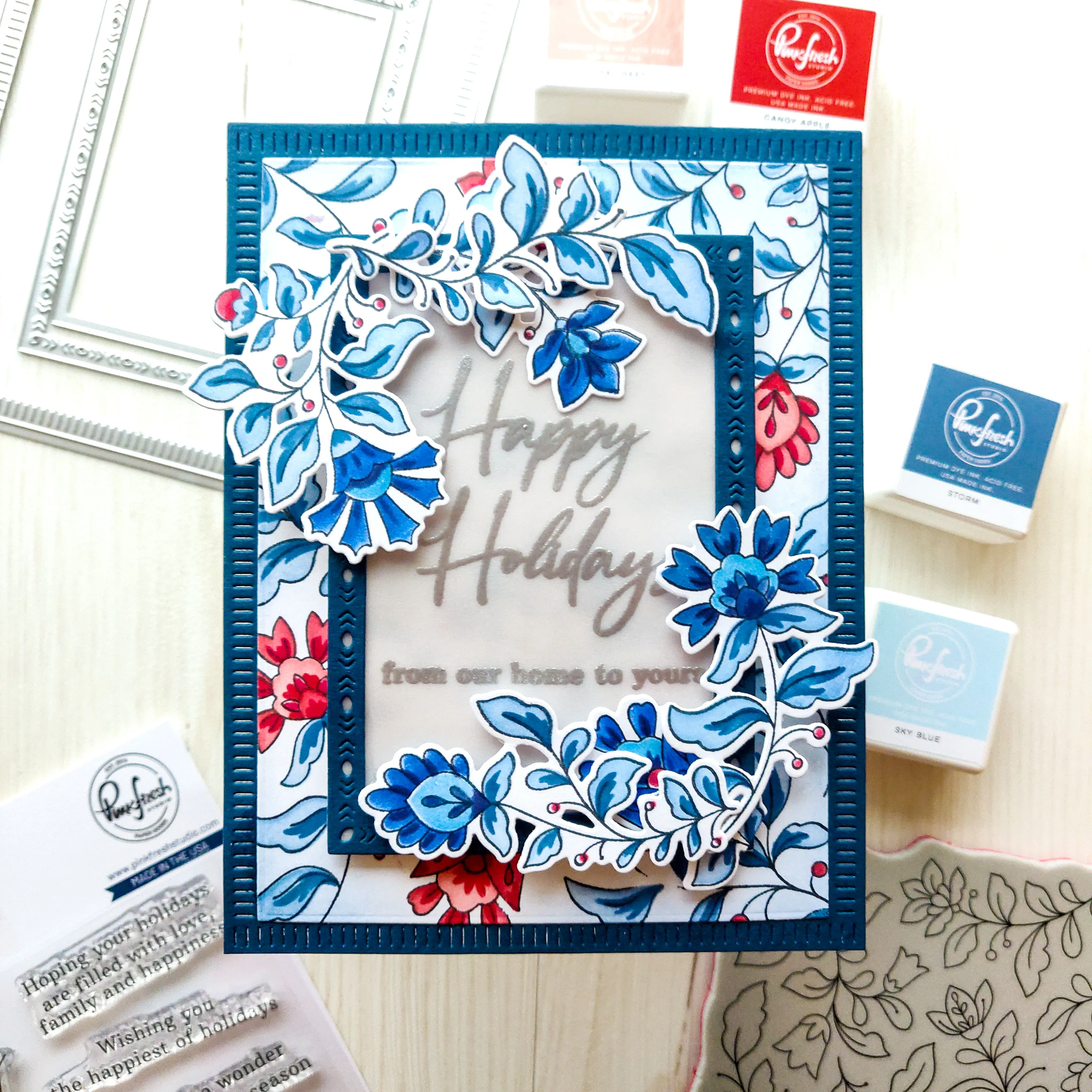 Essentials: Blanket Stitched Rectangle die set