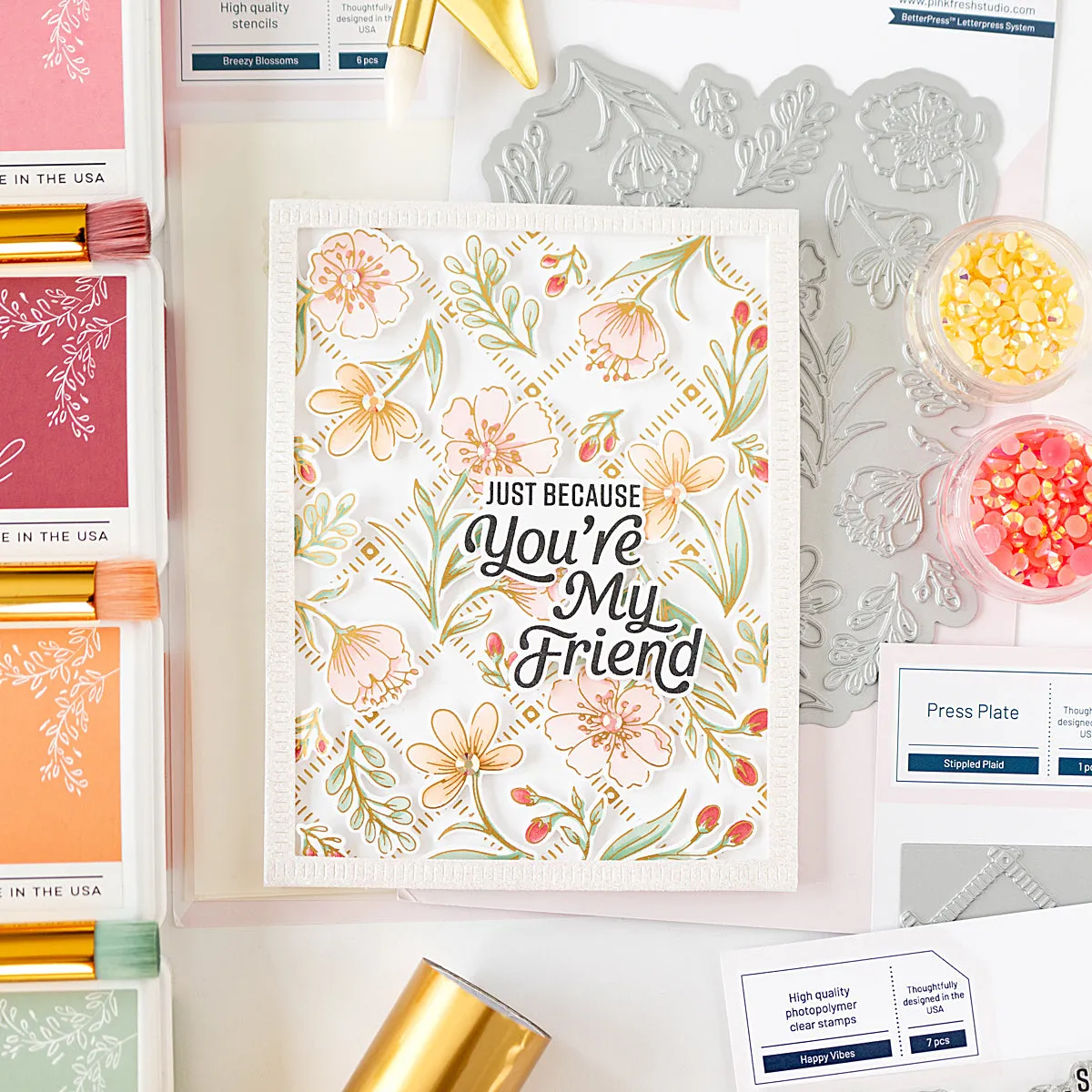 Essentials: Blanket Stitched Rectangle die set