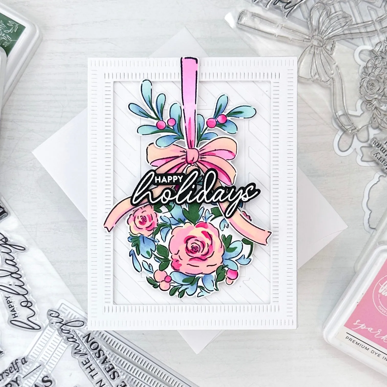 Essentials: Blanket Stitched Rectangle die set