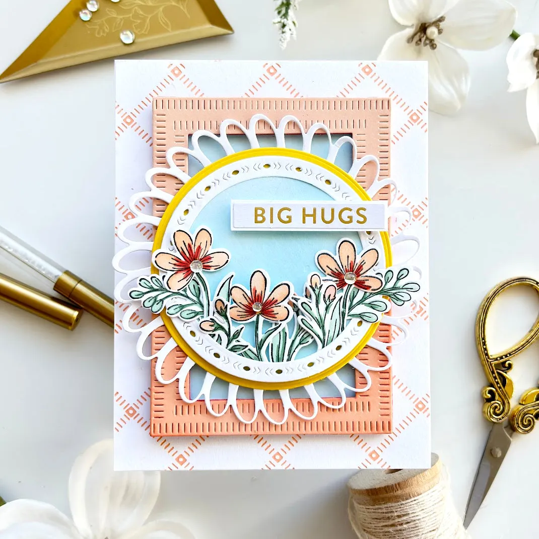 Essentials: Blanket Stitched Rectangle die set