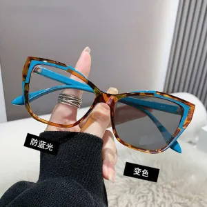 Fashion Cat Eye Women's Color Contrast-نظارات عصرية للنساء