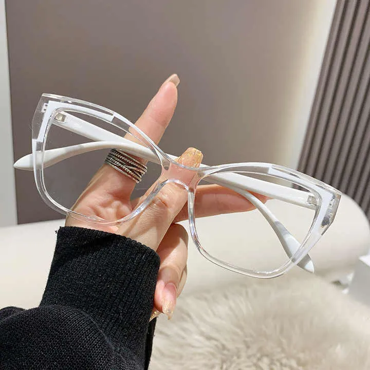 Fashion Cat Eye Women's Color Contrast-نظارات عصرية للنساء