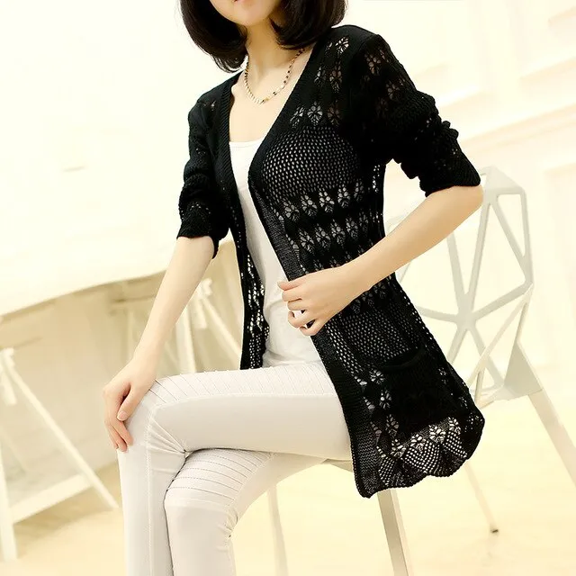 Fashion Knitted Cardigan Women