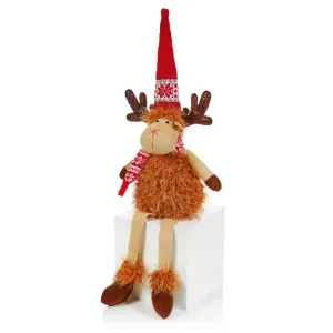 Fluffy Deer with Dangle 80cm