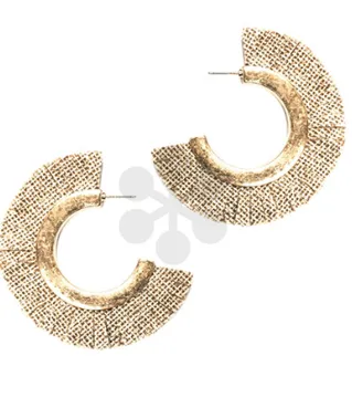 Fringe Design Earring Collection