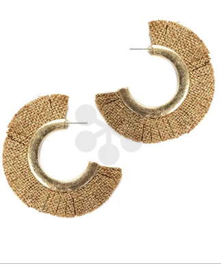Fringe Design Earring Collection