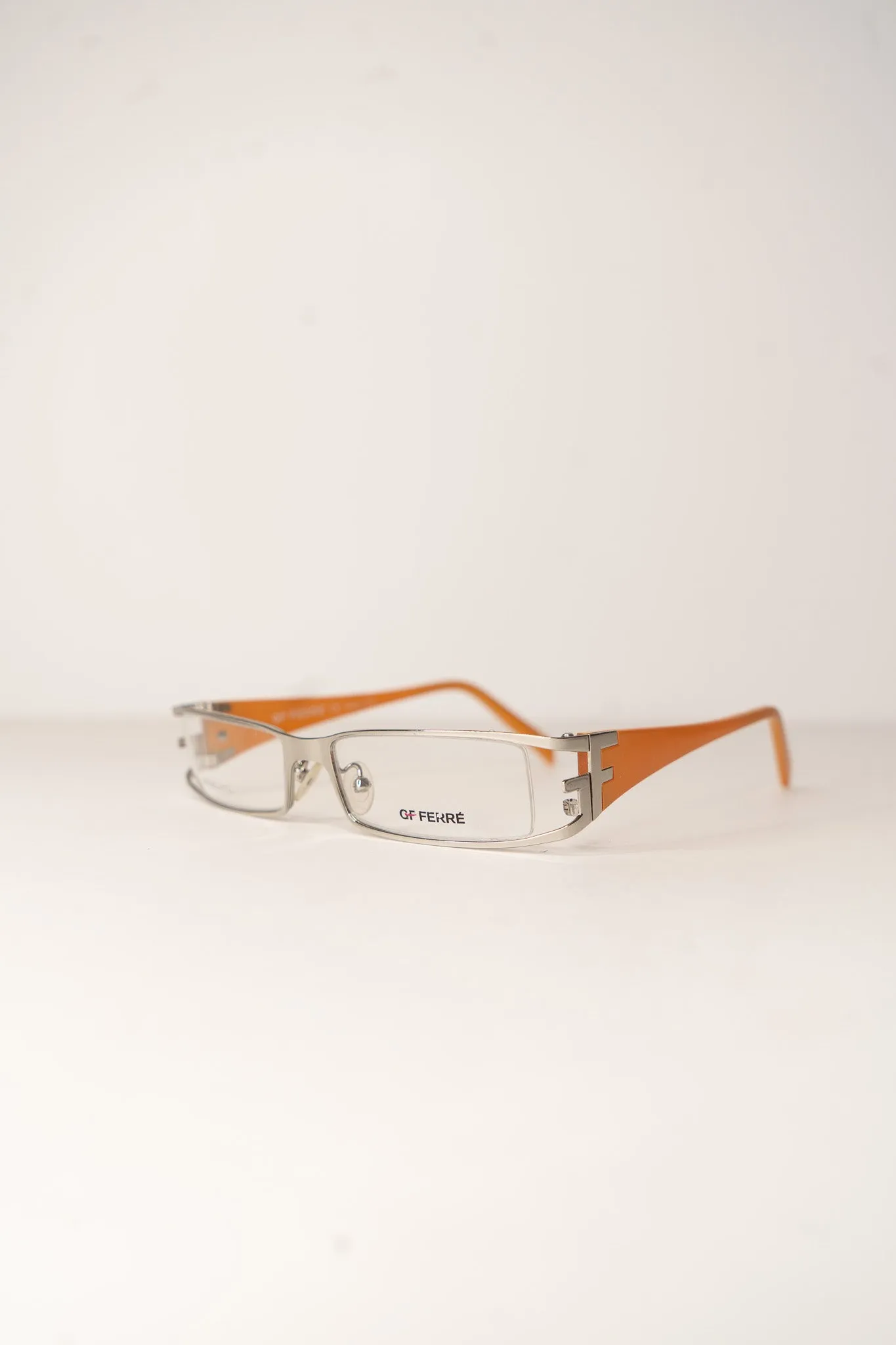 Gianfranco Ferre Silver Orange Glasses