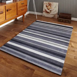 Grey Stripes Rug - Missouri