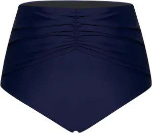 Hanna Nikole Women's Bikini Bottom Tummy Control Ruched Bathing Suit High Waisted Swim Bottom