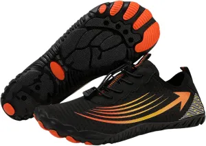Hike Barefoot Shoes for Womens Mens Footwear Pro Barefoot Shoes, Wide Toe Box Healthy & Non-Slip Breathable Footwear for Women Surf Beach Walking Hiking Shoes