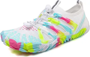 Hike Barefoot Shoes Womens Mens Water Hiking Footwear Healthy Wide Toe Box Non-Slip Outdoor Sports Quick Dry Swim Aqua Beach River Pool Grounding Grounded Soft Sneakers Shoe Diving Boating