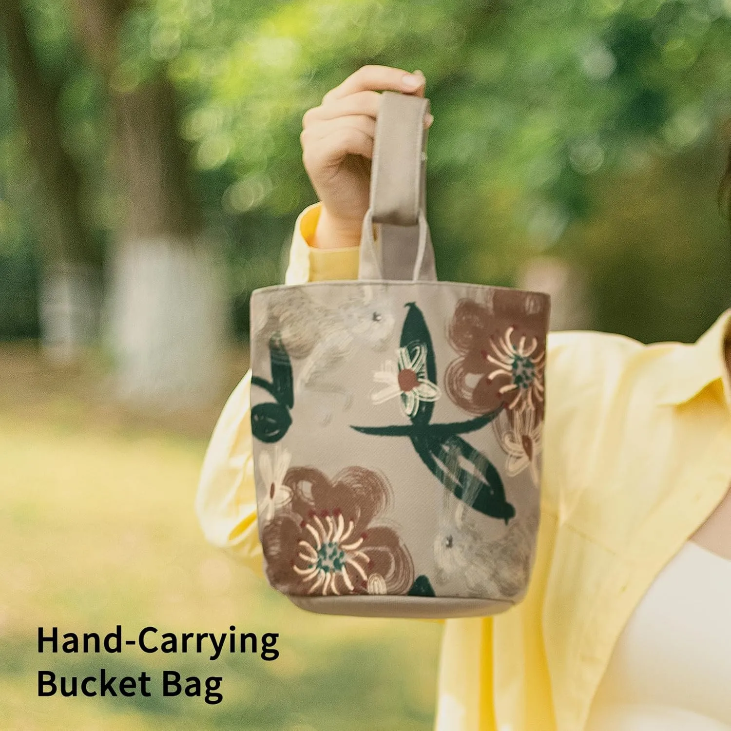 Hobo Shoulder Tote Bag Canvas Tote Handbags Bucket Bag Purses for Women Trendy Shoulder Bag Canvas Handbag