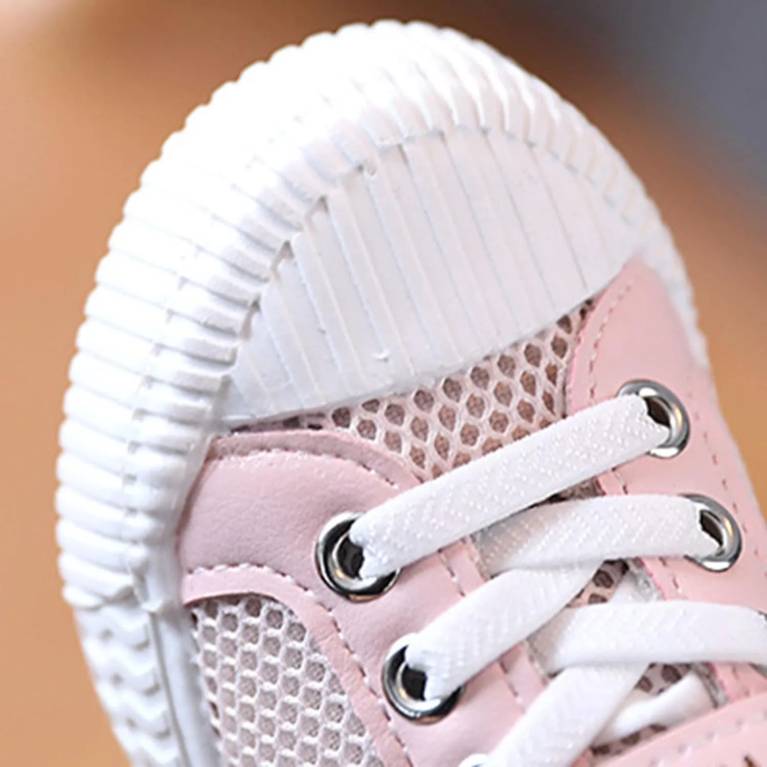 Kids Canvas Shoes Baby Boys Girls Low Top Canvas Slip On Sneakers Toddler Mesh Breathable Casual Shoes Lightweight