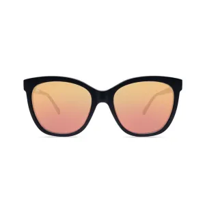 Knockaround Matte Black/Rose Gold Deja Views Sunglasses