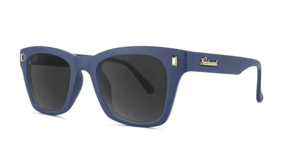 Knockaround Seventy Nines Navy Blue Frame - Smoke Lens - Polarized Sunglasses