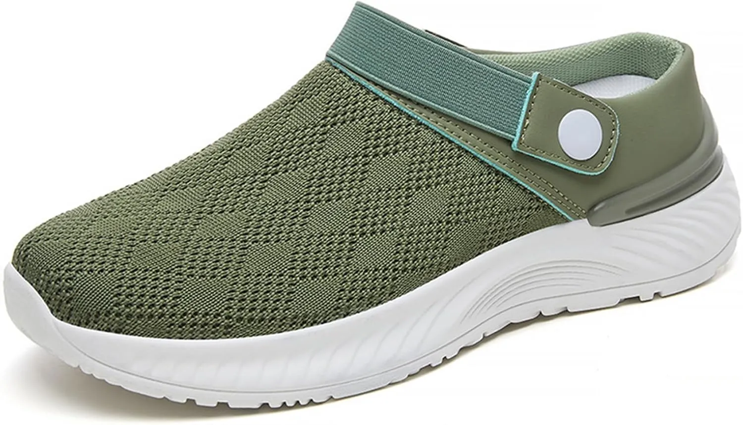 Kubbon Women's Garden Clogs Shoes Hiking Slip on Sandals Lightweight Breathable Gardening Clog Casual Slipper Beach Sandals Round Toe Summer Sandal
