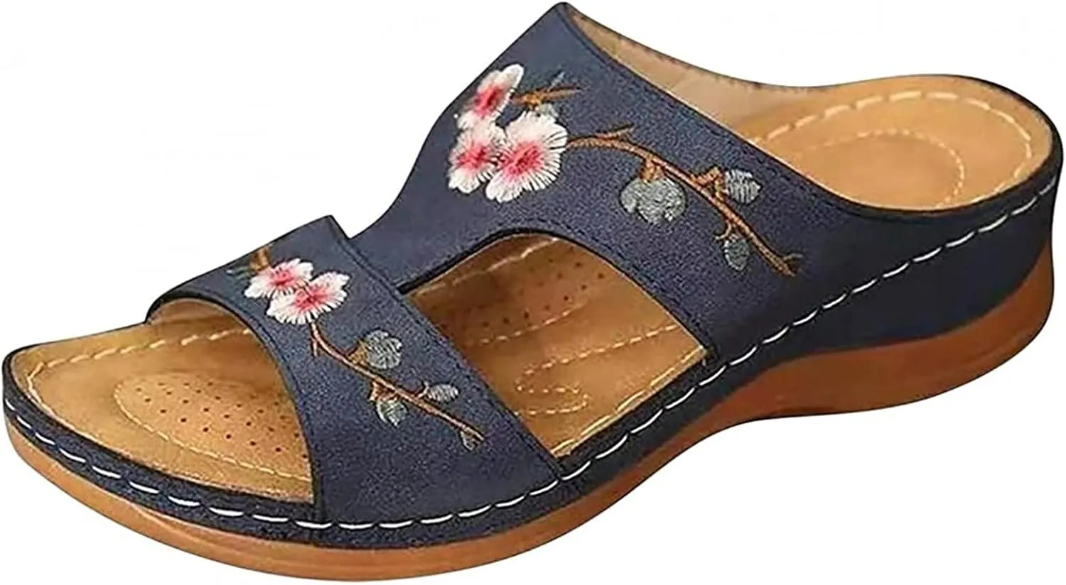 Ladmiple Orthopedic Sandals For Women Elegant Arch Support Slides Slippers Comfort Dressy Summer Orthotic Flip Flops
