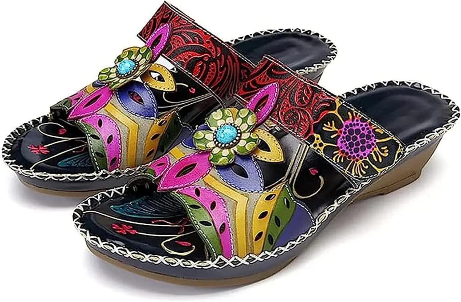 Ladmiple Sandals Women Comfortable Dressy Walking Flip Flops Orthopedic Sandals Summer Orthotic Slides with Arch Support 2025