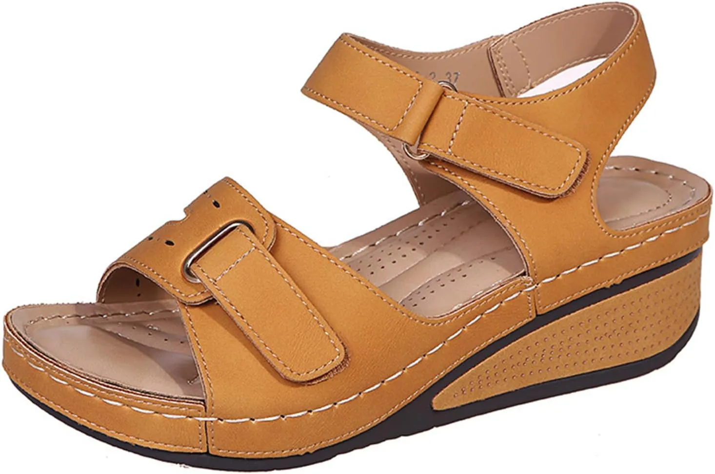 Ladmiple Women's Sandals Comfortable Dressy Orthopedic Arch Support Flip Flops Walking Orthotic Slides Summer Shoes 2024