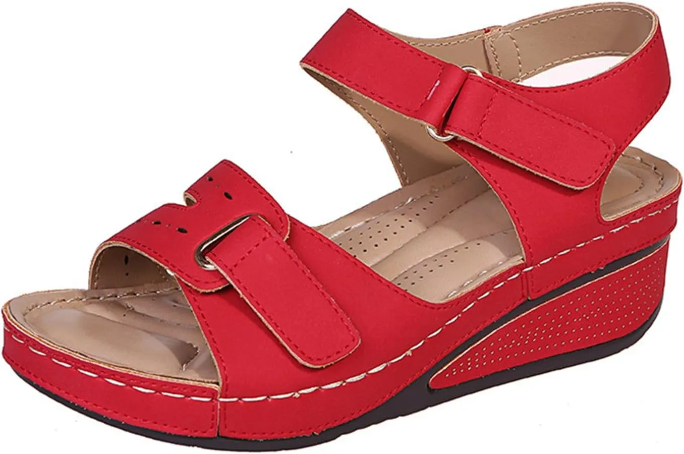 Ladmiple Women's Sandals Comfortable Dressy Orthopedic Arch Support Flip Flops Walking Orthotic Slides Summer Shoes 2024
