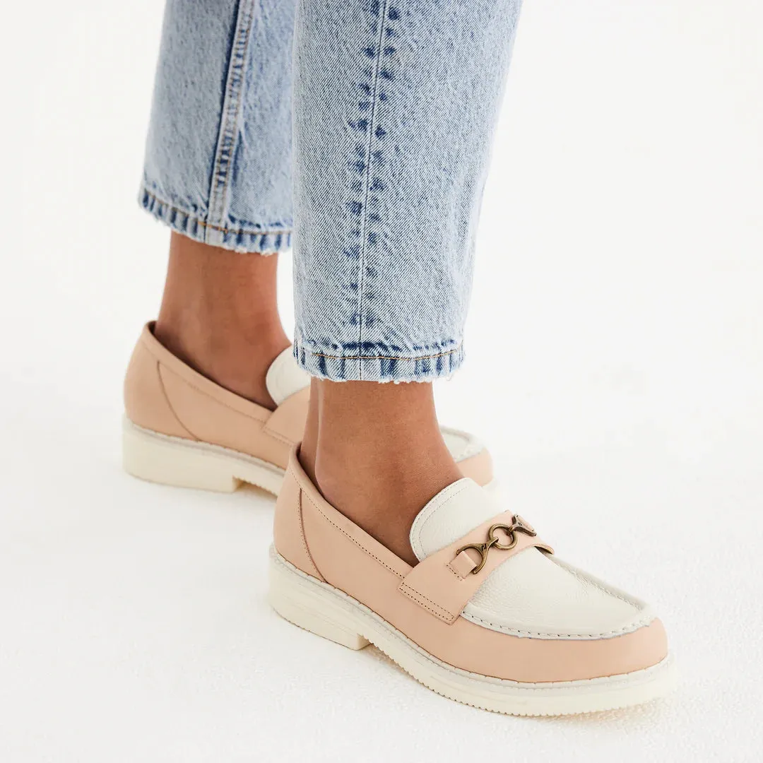 Loafer Rise Tan /Bone