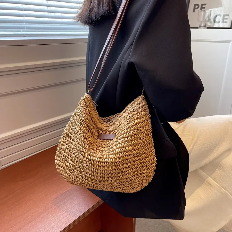Marla | Stylish Woven Shoulder Bag