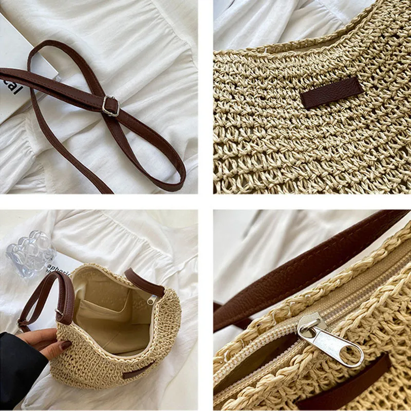 Marla | Stylish Woven Shoulder Bag