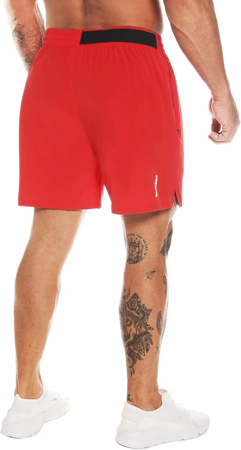 Men's Athletic Running Shorts Quick Dry Workout Shorts Lightweight Sports Gym Basketball Shorts Hiking