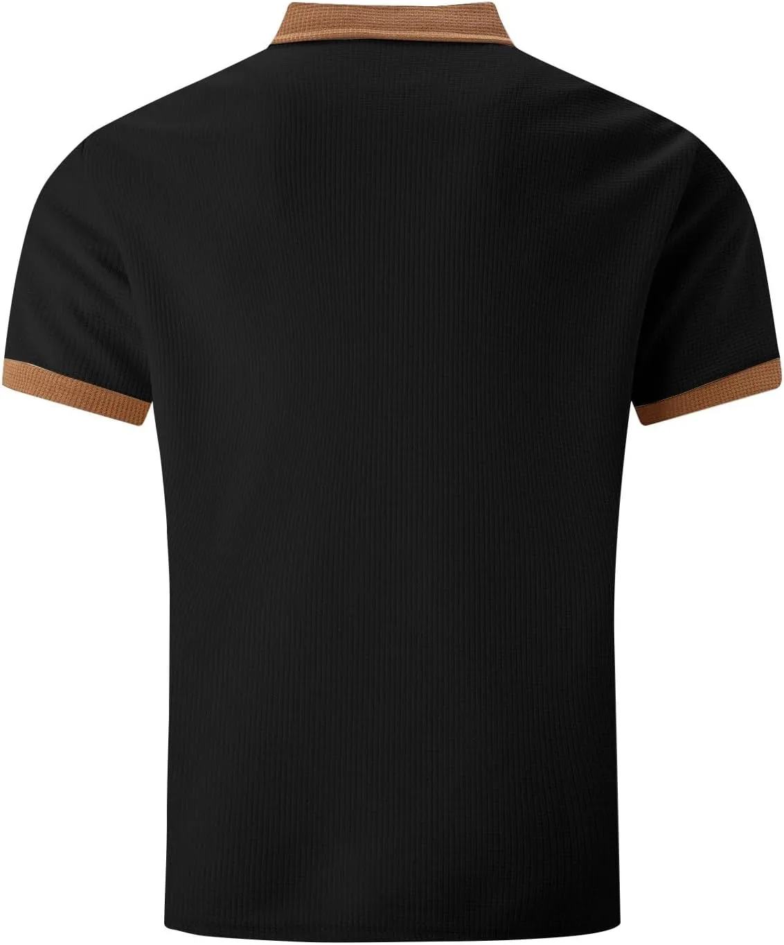 Men's Casual Polo Shirts Classic Button Basic Short Sleeve Shirt Gradient Soft Tees Golf Stylish Tops
