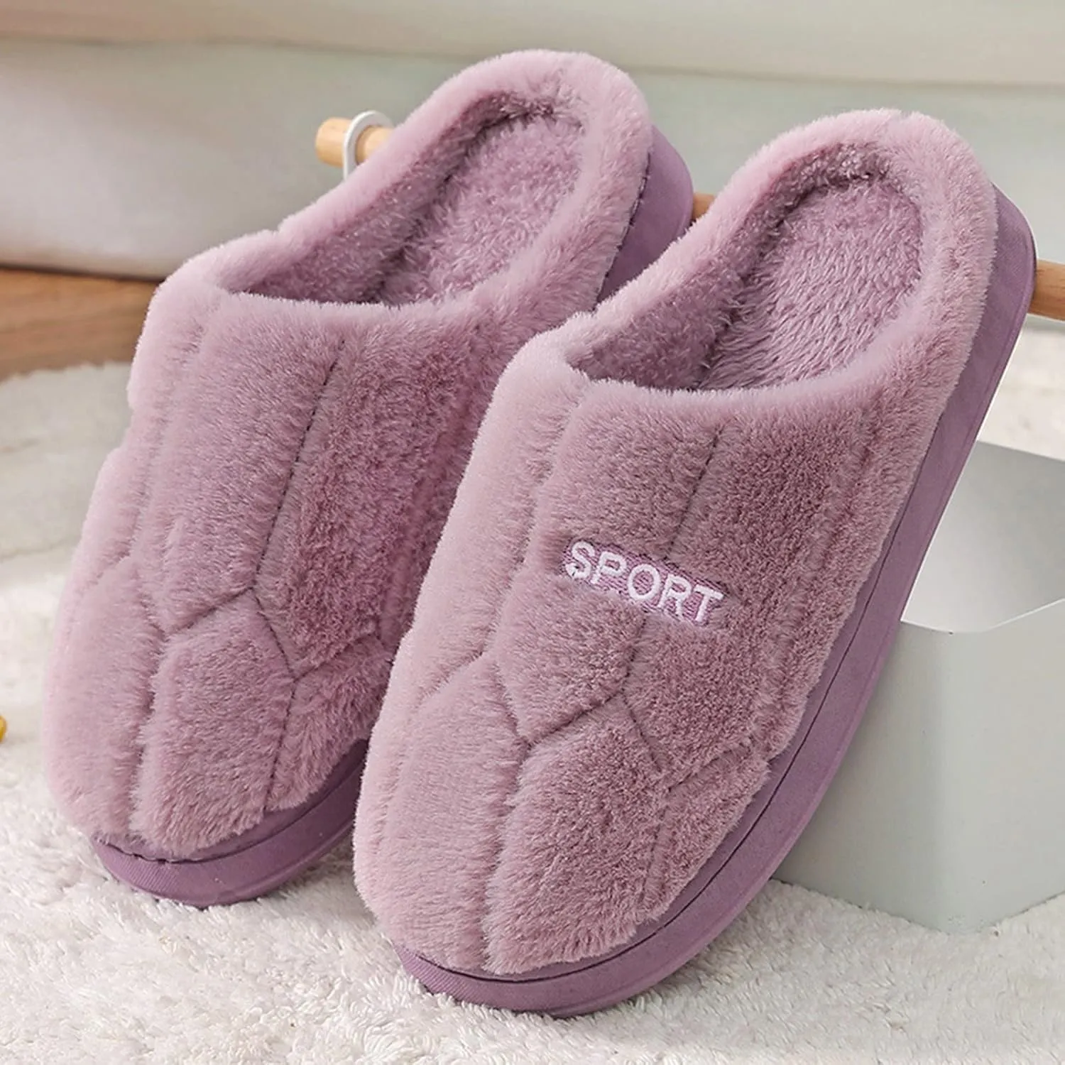 Mens House Slippers Open Toe Open Toe House Slippers Ladies Slippers with Arch Support Plush Sneaker Slippers Shoes Nativity Sets for Christmas Indoor Gifts for Wife 2023
