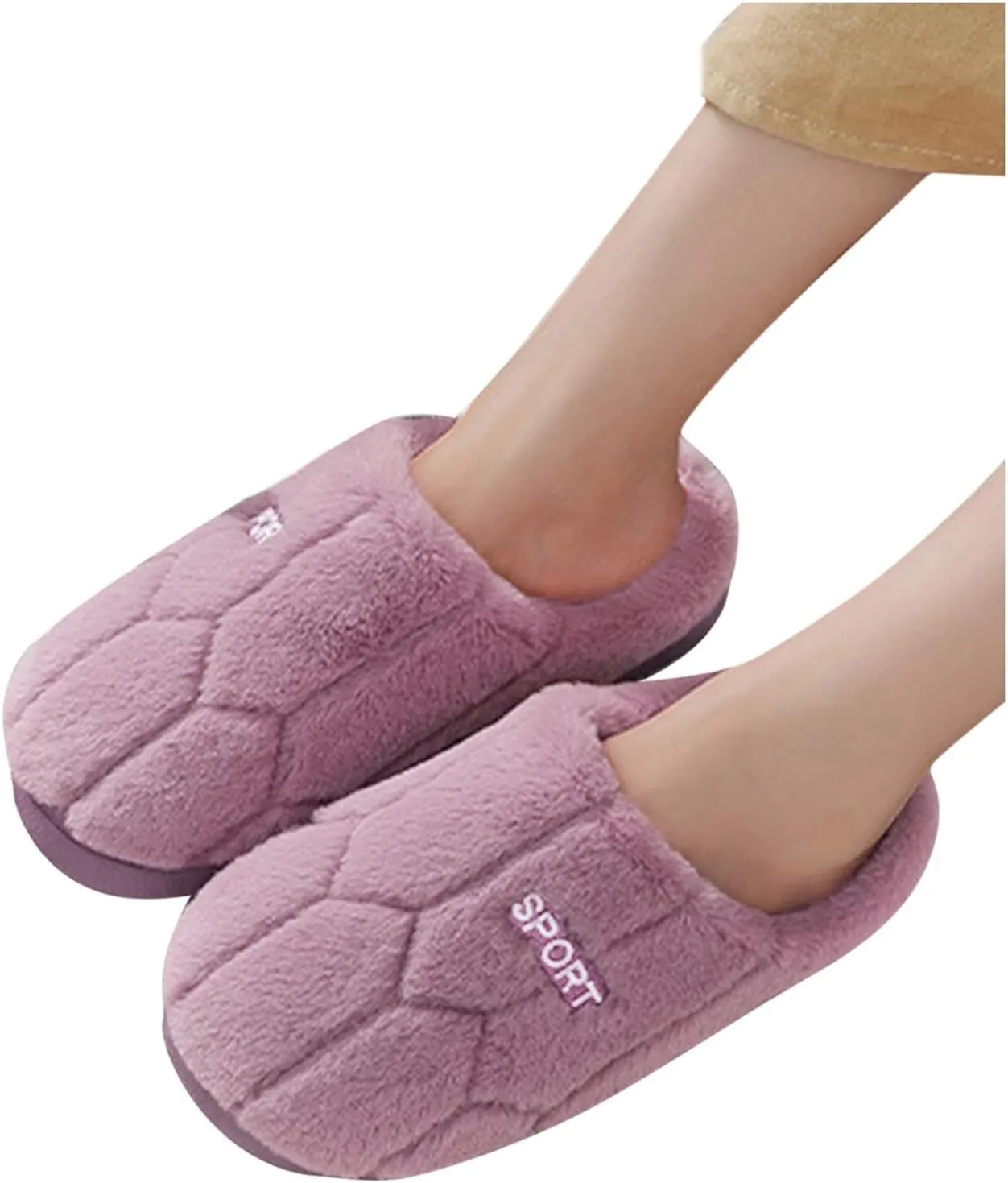 Mens House Slippers Open Toe Open Toe House Slippers Ladies Slippers with Arch Support Plush Sneaker Slippers Shoes Nativity Sets for Christmas Indoor Gifts for Wife 2023