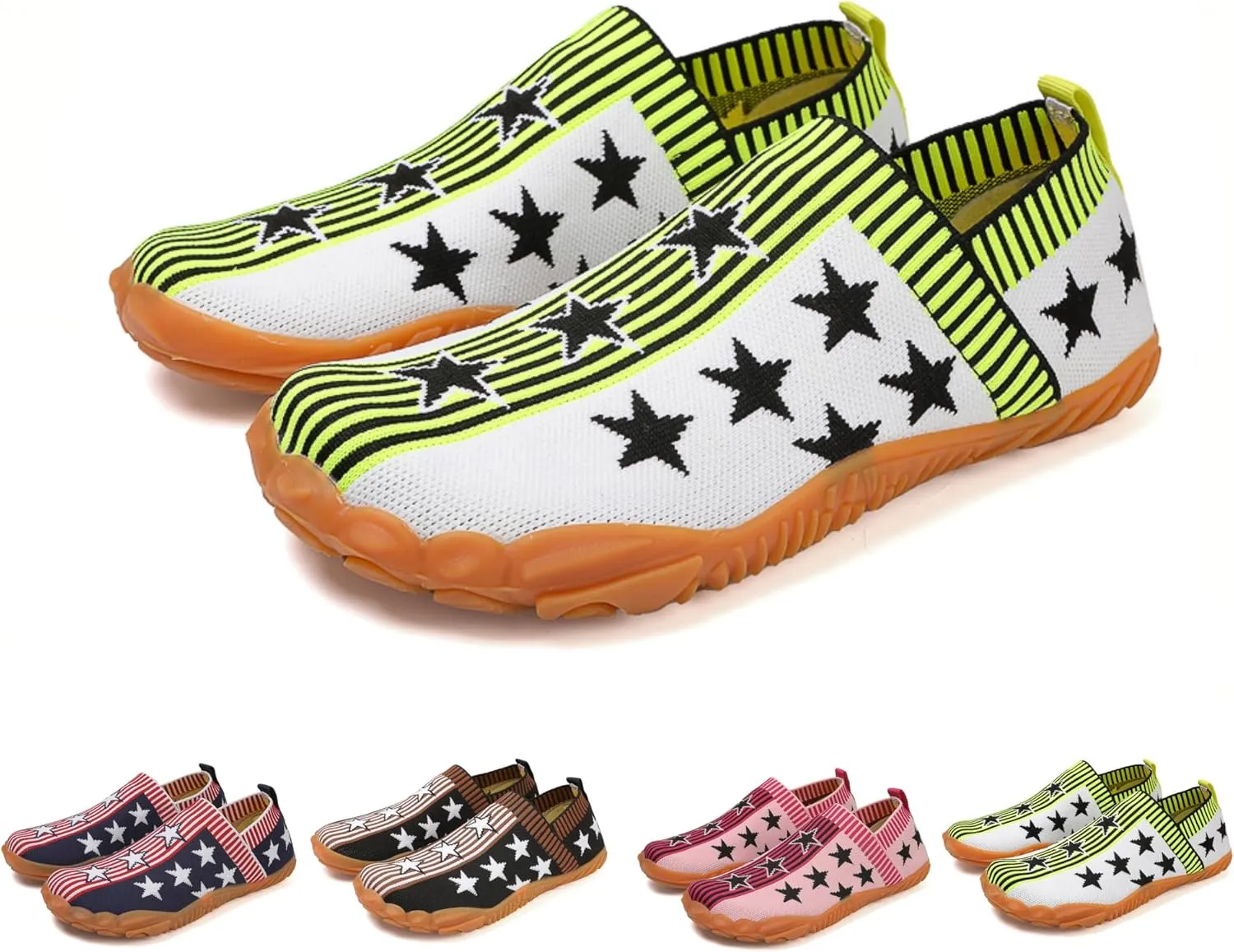Men's Minimalist Trail Runner,Men's Indoor Fitness Yoga Shoes, Women's Wide-Toe Flying Knit Sports Shoes,Travel and Cycling Soft-Soled Sneakers,Zero Drop Sole,Unisex,Suitable for Summer