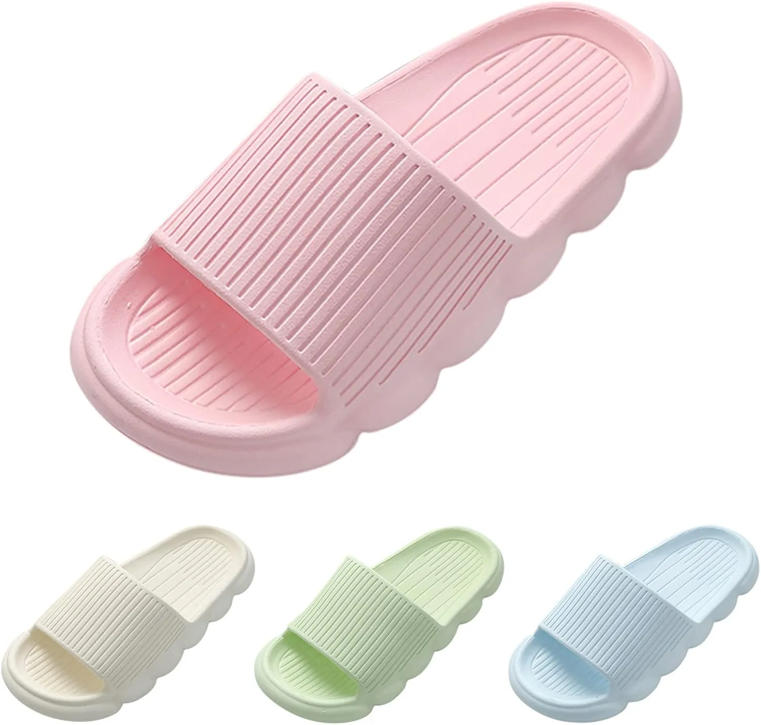Mens Shower Shoes Shower Shoes Women Bathroom Slippers Men Womens Slides Living Room Drainage Hole Indoor Slippers